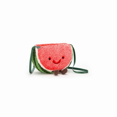 Jellycat Amuseables Watermelon Bag New Zealand | BFNCX5708